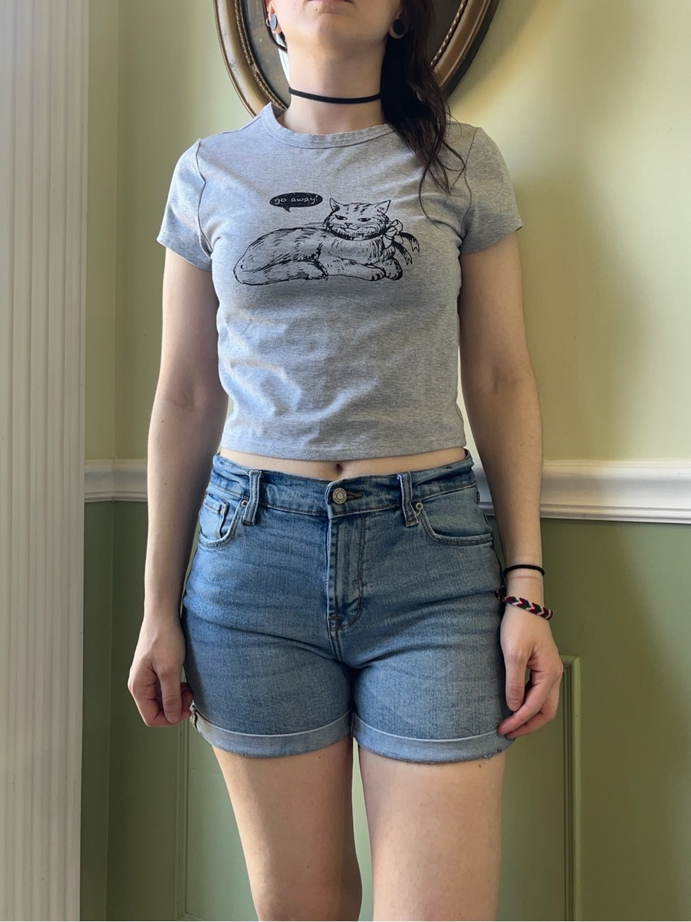 Kensie light blue shorts